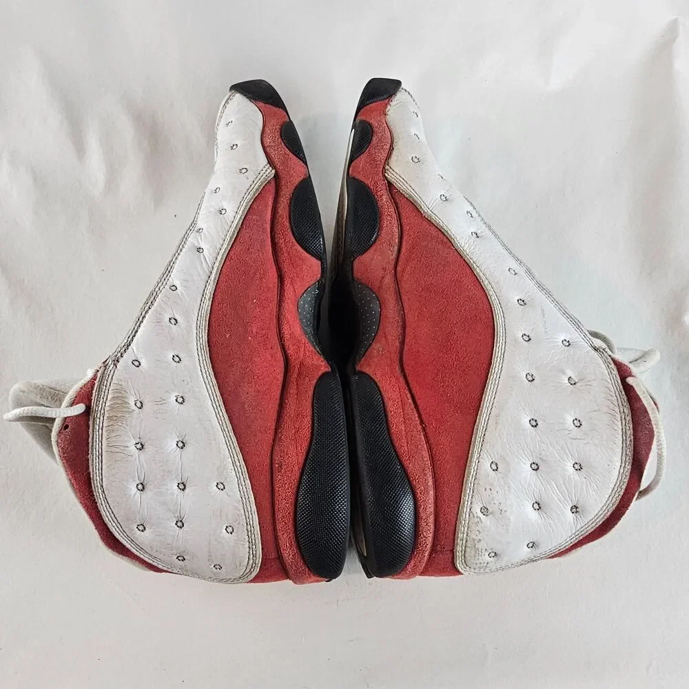Nike Air Jordan 13 Retro OG Chicago 2017 Mens 8.5 White Red Black Basketball
